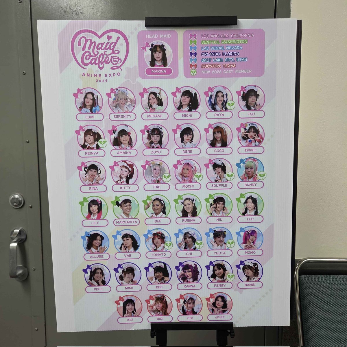 Pengy_Time's tweet photo. After we'd closed, I passed some men huddled around this sign doing Smash or Pass while pointing at the pictures &amp; laughing.
I called out to them,"You know those are real people, right?"
They IMMEDIATELY scattered while giggling &amp; couldn't even look me in the eye. 
Don't do this. https://t.co/2g8t1TIWtR