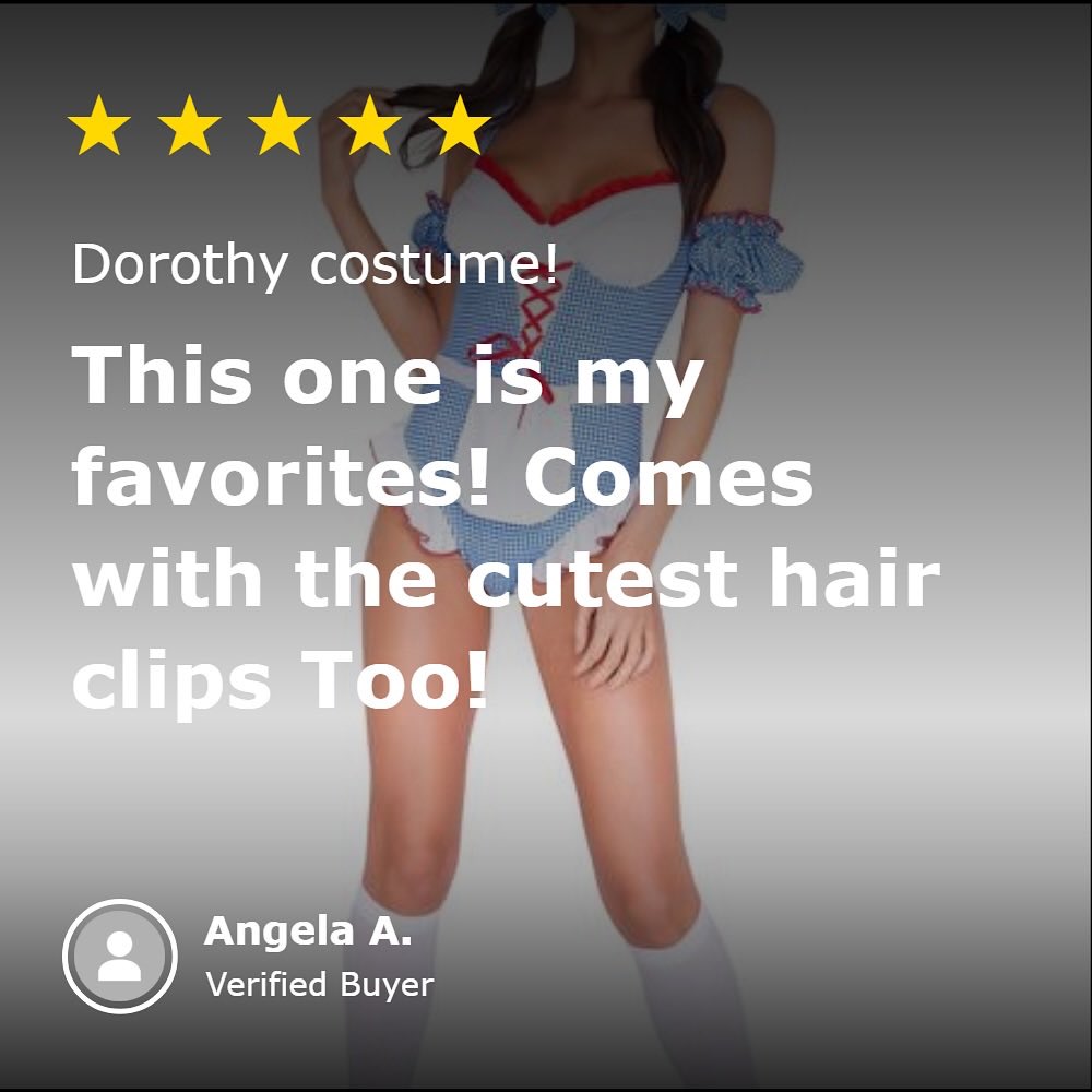 RaveFixClothing's tweet photo. Genuine RaveFix Customer Reviews ⭐️⭐️⭐️⭐️⭐️ 
🛒 Shop the Look 👉🏼 https://t.co/PEiT4svMT7
💰 Enter Code: SM10OFF for 10% off!
⚡️ Fast and Free Same Day Shipping!
🔎 Search: 4PC GINGHAM KANSAS GIRL COSTUME
📦 Order Mon - Fri before 3pm PST for same day shipping
•
#ravefix #costume https://t.co/CpD1XfsKmF