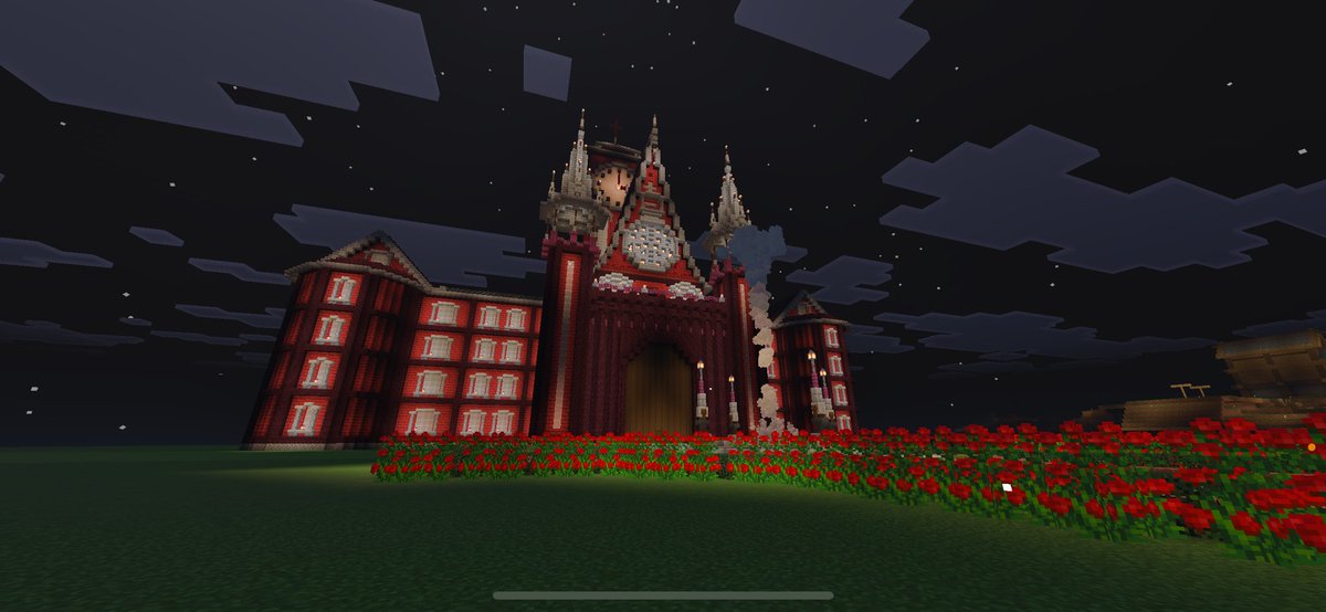 ri_n23v's tweet photo. ＃マイクラ #Minecraft建築コミュ
#Minecraft #Minecraftbuilds
統合版レルムズ サバイバル建築 
参考画像 紅魔館 完‼️‼️‼️‼️ https://t.co/PUDpT7Aajx