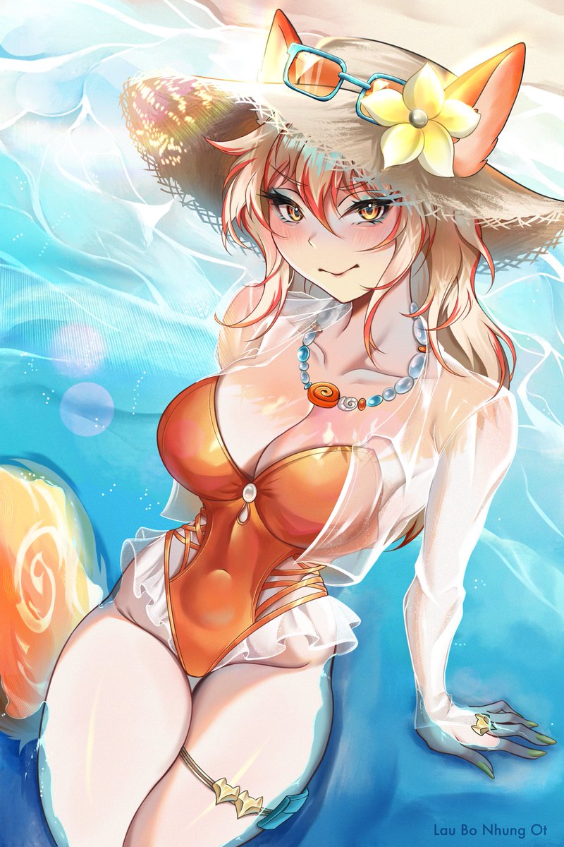 LauBoarts's tweet photo. Summer White Fox 🏖️🦊
#marvelrivalsㅤ #whitefox https://t.co/DFU9ohNpFX