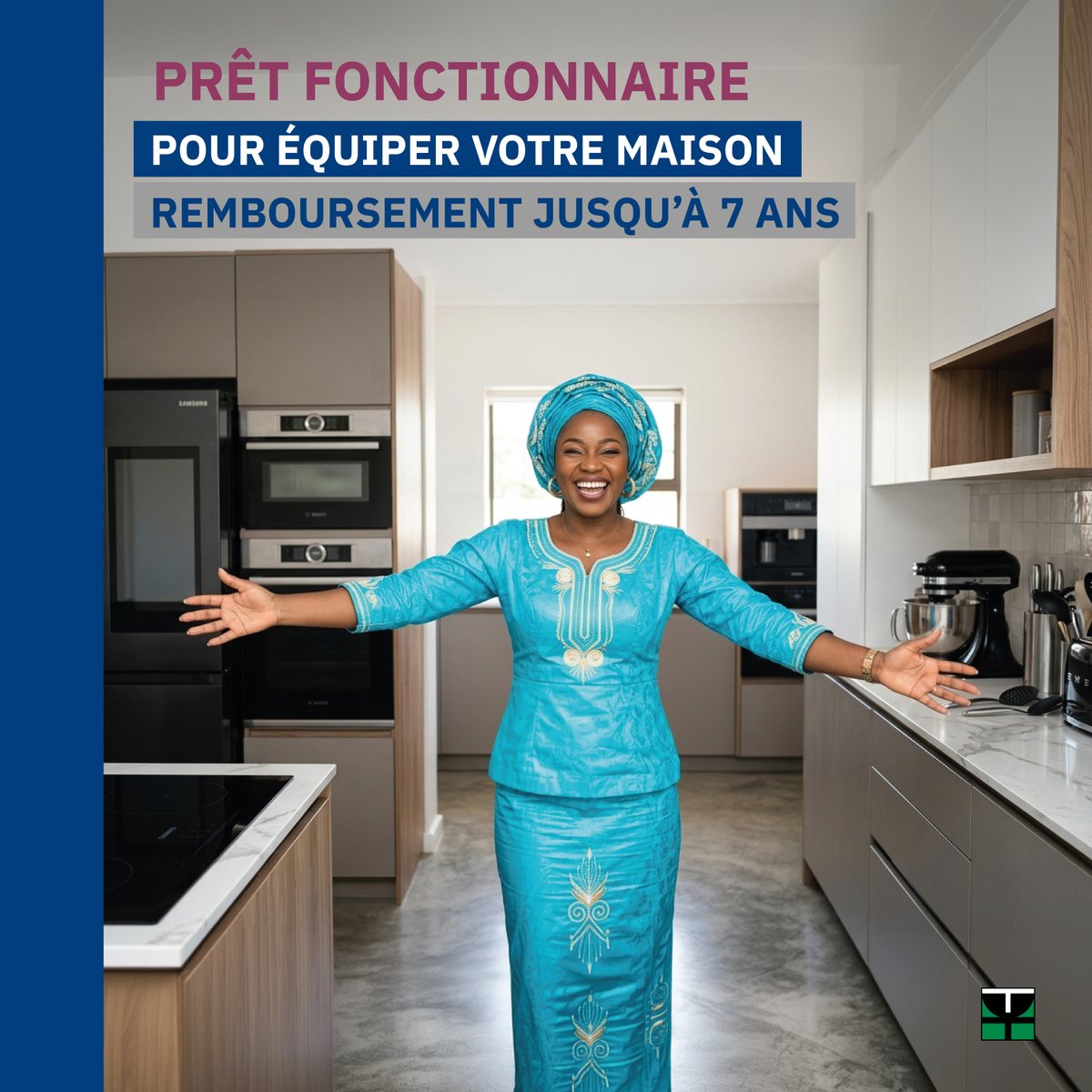 boa_senegal's tweet photo. Un crédit spécialement adapté aux fonctionnaires désireux de s’équiper ou d’acheter un bien de consommation. Gérez vos dépenses grâce à un prêt avec des taux préférentiels, pouvant être remboursé en 7 ans.
Découvrez le en détails ici 👉🏾 https://t.co/wkqypmGXIl
Rendez-vous en agence sans attendre pour souscrire.
#BOASénégal #SenAndando #kebetu