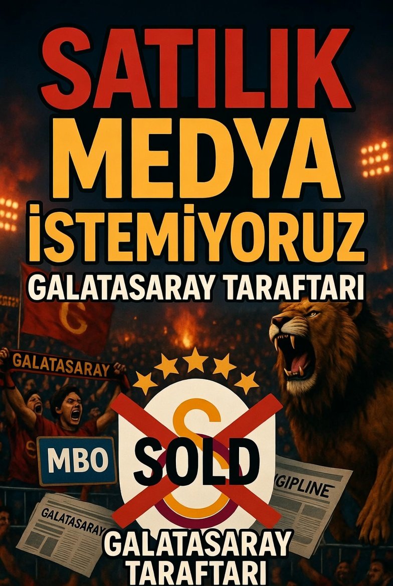 AliSamiBey1453's tweet photo. SATILIK MEDYA İSTEMİYORUZ 💛 ❤️ https://t.co/y4hj4S1EMb