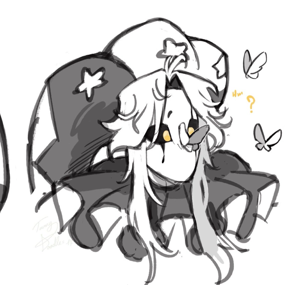 paduraru2008's tweet photo. #tfc #thefreakcircus #Pierrot with butterfly’s (1/2)💛🦋 https://t.co/dxZYZTUEzp