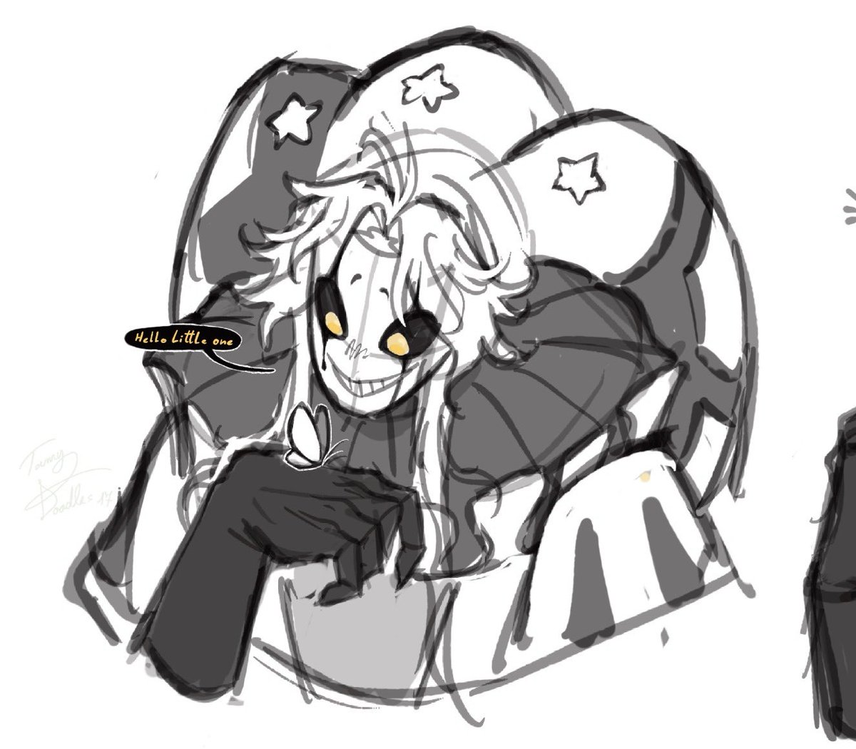 paduraru2008's tweet photo. #tfc #thefreakcircus #Pierrot with butterfly’s (1/2)💛🦋 https://t.co/dxZYZTUEzp
