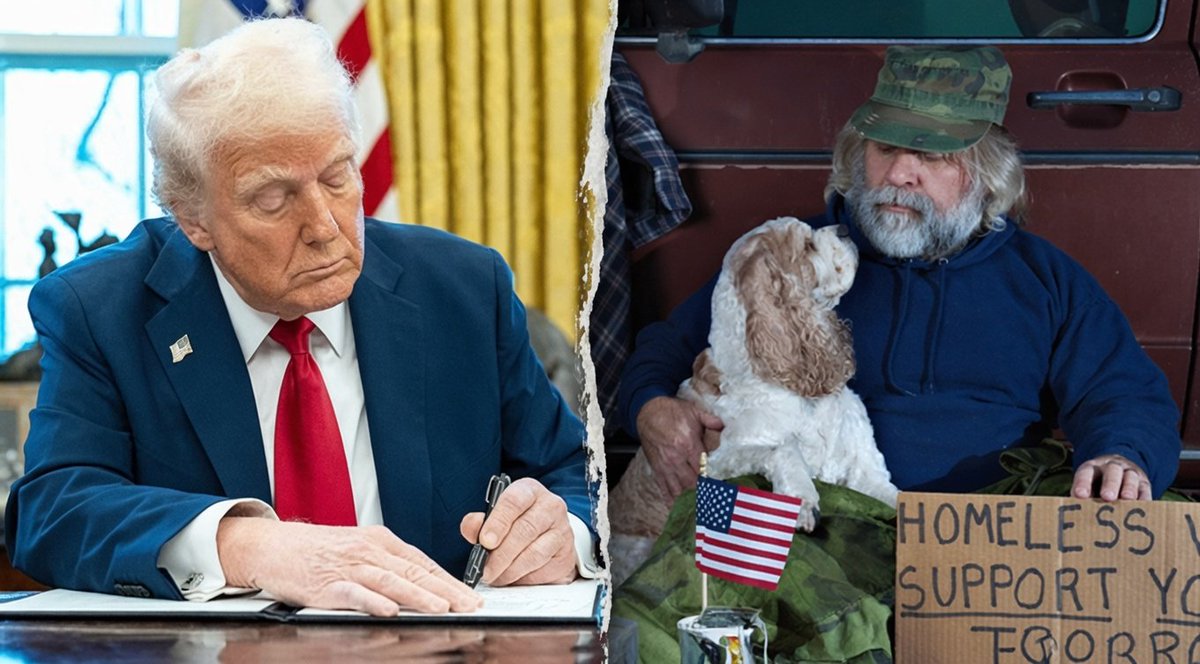 SaltyGoat17's tweet photo. President Trump signed an executive order establishing the National Center for Warrior Independence

It's goal is to create a major facility for housing, substance abuse treatment, job support, and services for homeless veterans

Funding will come from redirecting resources previously spent on housing or services for illegal aliens

WHO ELSE VOTED FOR THIS?!?