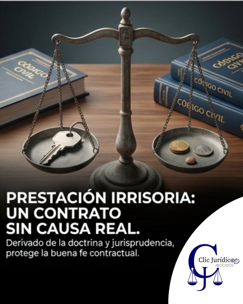 JuridicoClic's tweet photo. ¡Cuidado con la Prestación Irrisoria!
En el Ecuador, un contrato pierde toda validez si el precio pactado es insignificante o ridículo en comparación con el valor real del bien.
Conoce los detalles del tema dando clic en el siguiente enlace https://t.co/FjrB3OcYDw
#DerechoCivil https://t.co/Xkyk6rN4Mm