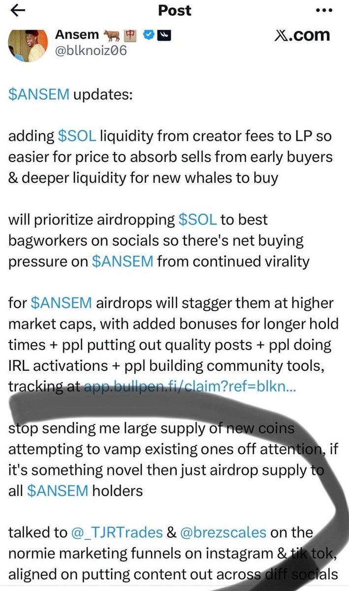 cryptokingpin22's tweet photo. Mission $NORMIE 

Its all about normie jeets are so dump 

Literally its second tweet today where he mentioned his vision https://t.co/CD6rRMCtYW