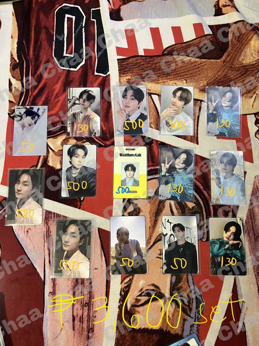 wonieecartt's tweet photo. wts lfb ph onhand 
Enhypen Super Quitting Sale PC

Prio per picture set

🏷 jungwon heeseung jay jake sunghoon sunoo ni-ki riki ums weverse japan ld r1 r2 specs hakanai blue white pob event fleet dd da shopee sharkboy soljack photocard https://t.co/SHv1Pp9PJB