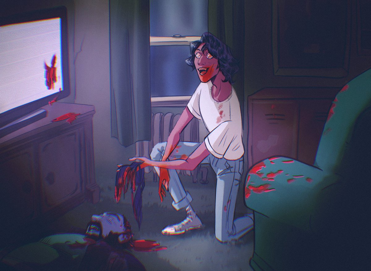 PatiCmak's tweet photo. finished another old one lest weekend btw - adapted from that tva intro. https://t.co/mctWiSD98k