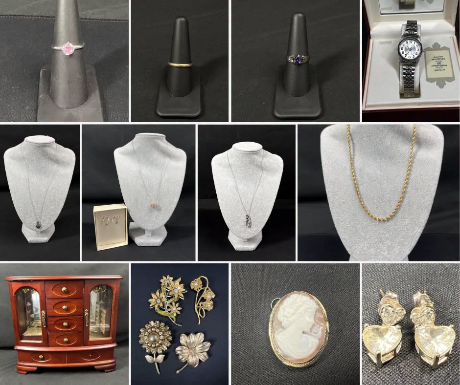 BenLadage's tweet photo. SECURE YOUR BIDS for Estate Of Cheryl Pace Online Auction - Bidding ends TONIGHT 7PM CST! 520+ Lots featuring 2005 Hummer H2, Sterling Silver Jewelry, Holiday Décor &amp; more! View full catalog &amp; bid at https://t.co/XL7ynEHcAL https://t.co/cRpFUIdqKh