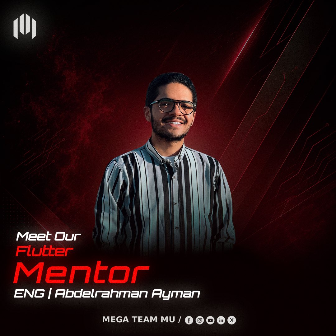 MegaTeamMU's tweet photo. Meet Your Pit Crew
Romisaa Fadel, Abdelrahman Ayman, Abdullah Yasser, Sama Wesam, Shahd Hany, Mohamed Marwan
#Red_Dev
#MEGA_Team
#Shaping_Futures
#Empowering_TechMinds
#Fueled_By_Code_Driven_By_Innovation\ https://t.co/jlyQOH1mbt