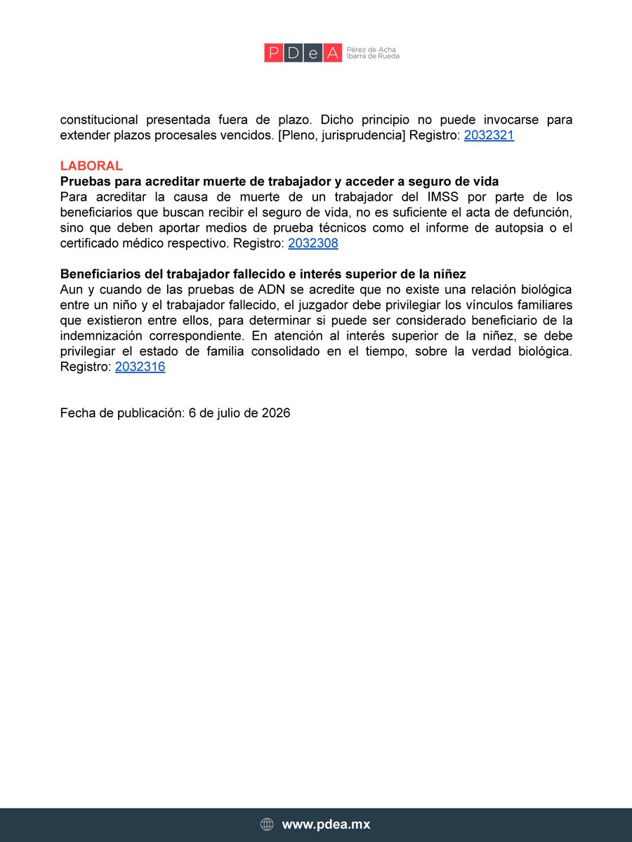 LuisPerezdeAcha's tweet photo. ¿El domicilio fiscal de tu empresa cumple con los requisitos legales? Un tribunal analizó este tema y cuándo el SAT puede realizar visitas de verificación.
Te invito a leer #QuéDicenLosTribunales, el blog de PDeA Abogados. https://t.co/yEyrZldZeg