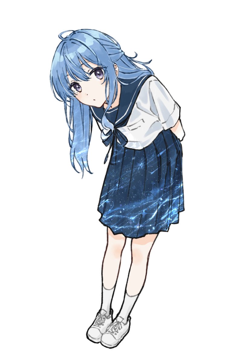 Pi63925174's tweet photo. 星を見る少女 https://t.co/zU8tFD4k7i