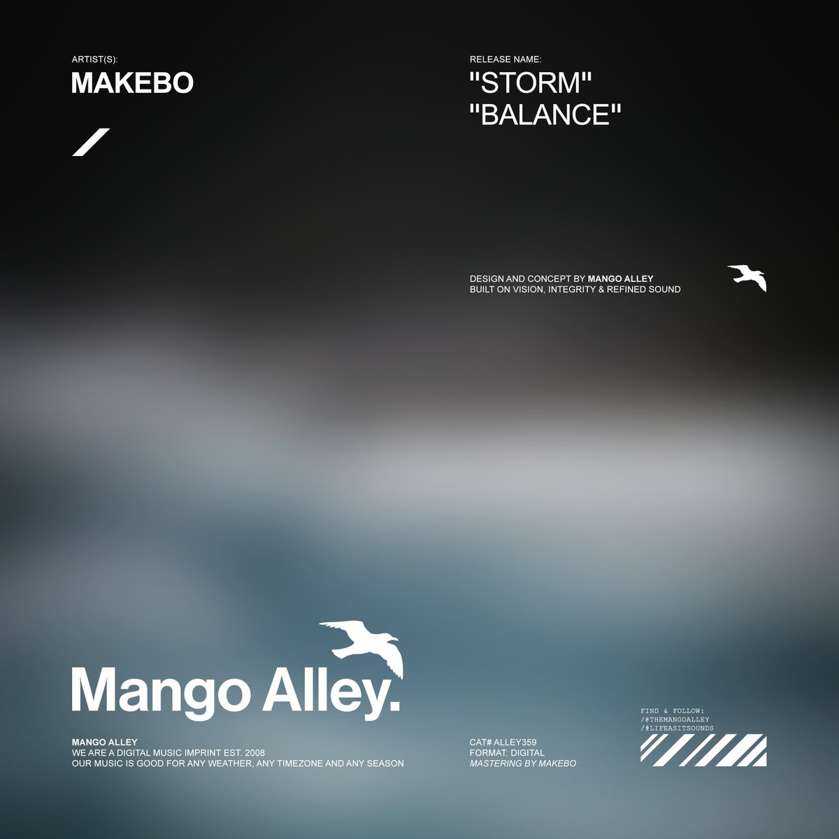 themangoalley's tweet photo. ALLEY359
MAKEBO "Storm / Balance"

Download &amp; Stream / https://t.co/uEIB4fmPuc https://t.co/kgHKRyKfWP