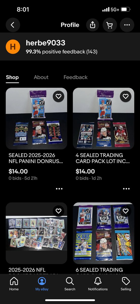 PSPNOLA1's tweet photo. @ILOVECOLLECTING HELLO GOOD PEOPLE! CHECK OUT MY EBAY “herbe9033” FOR GREAT DEALS! PLENTY OF BIG LISTINGS BELOW! 🚨
EBAY LINK- https://t.co/0QZhOSPgwE https://t.co/lu4cy3FvEn