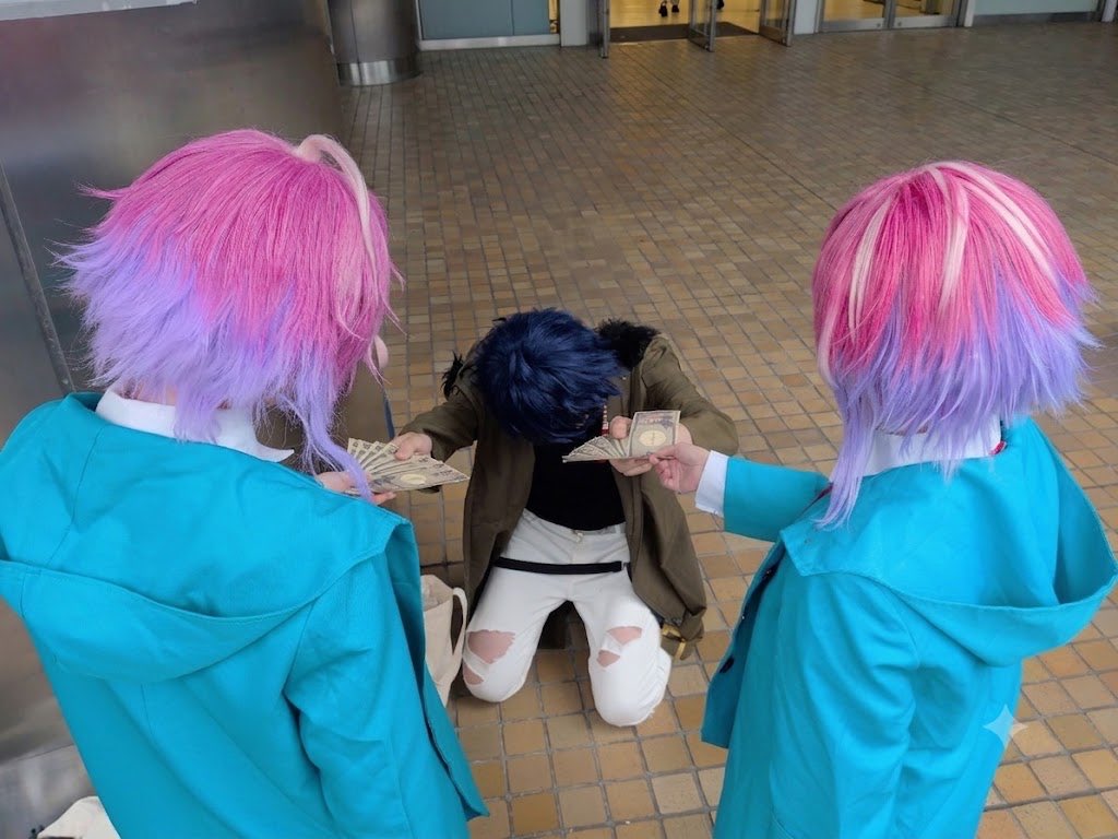 GSX250R_ANZIO's tweet photo. 誕生日なので🍬から7万恵んで貰った🎲
 #有栖川帝統誕生祭2026

#karo_cos23 
#furan_cos https://t.co/JjrfCGSoIH