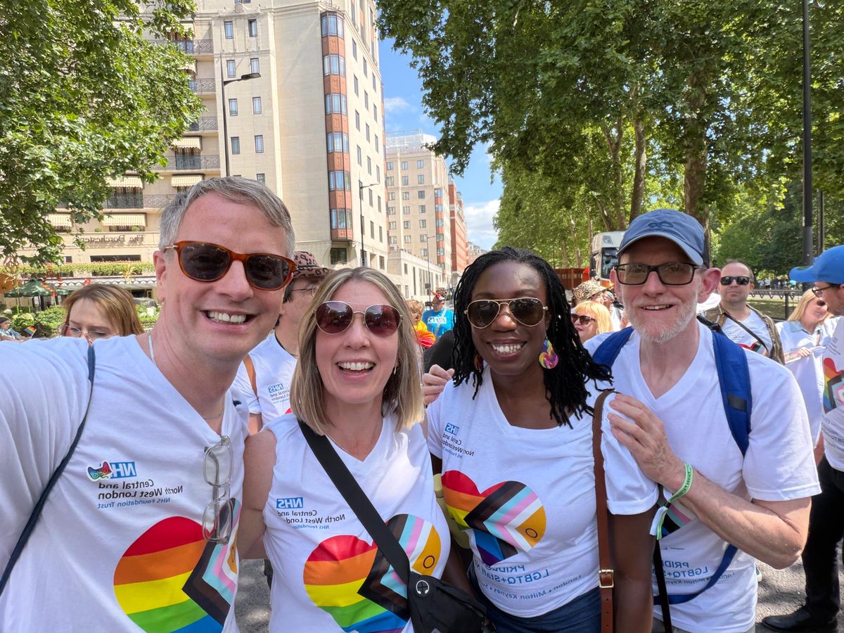 CNWLNHS's tweet photo. 🏳️‍🌈 We had an amazing time at Pride this weekend!

CNWL staff came together to celebrate love, equality and inclusion, proudly supporting our LGBTQ+ colleagues, patients, service users and communities. 🌈

Thank you to everyone who joined us! 💙 #Pride2026 #CNWL https://t.co/axYHRAc2R4