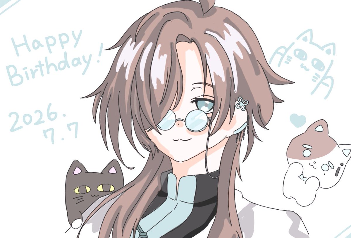 yomozu_'s tweet photo. ˖ . ݁𝜗𝜚 . ݁˖𝐻𝑎𝑝𝑝𝑦　𝐵𝑖𝑟𝑡ℎ𝑑𝑎𝑦˖ . ݁𝜗𝜚. ݁₊
 #叶生誕祭2026 #かな絵 https://t.co/ajAX93bmtt