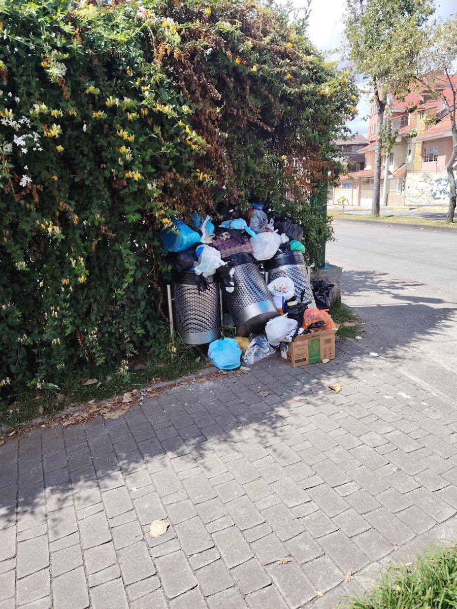 33morlacos's tweet photo. Ya varios días que @emac_ep no realiza la limpieza de la basura en la Isabel la católica a la altura del IPCA un lugar que hay niños y jóvenes que asisten al lugar @tomebamba favor difundir. https://t.co/tEVsDB9AWn