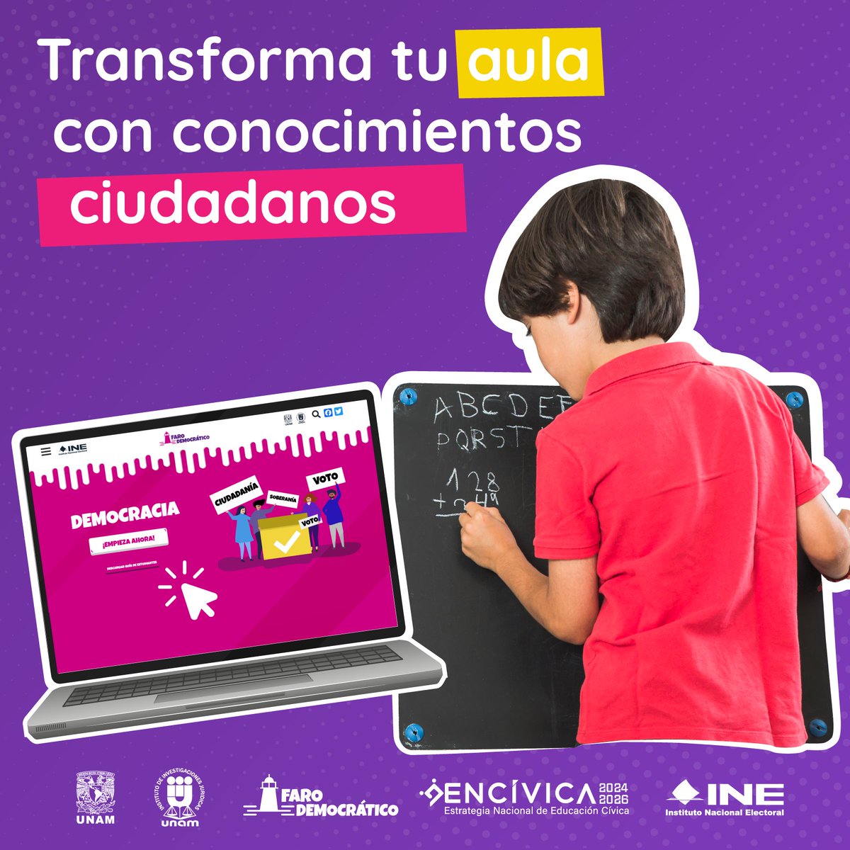 Frida71148's tweet photo. Transforma tu aula con conocimientos ciudadanos.

Visita Faro Democrático

🔗 https://t.co/uAz2BG8ucx

#FaroDemocrático #ENCÍVICA https://t.co/2Db6n9L6AQ