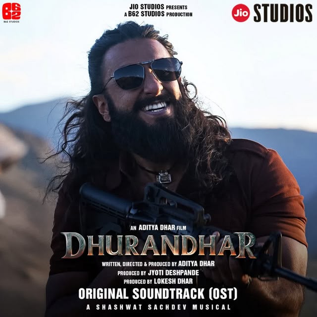 sam_jobless's tweet photo. One of the finest sound tracks of the year is out!! Dhurandhar 1 OST on Spotify, Shashwat Sachdev subtly reminding us to watch it again with this 📈💯

#DhurandharOSTReleased https://t.co/lW6N2KTV9I