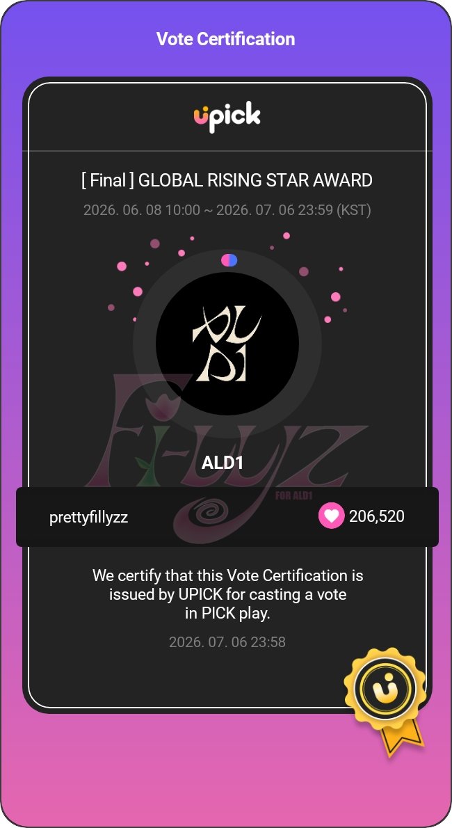 prettyfillyz's tweet photo. [📢] END OF KMA 2026 & NOTICE REGARDING THE DONATION DRIVE CONCLUDED BY PRETTY FILLYZ

ALLYZ! KMA 2026 finally reached its end and ALD1 ranked 3rd in the overall rankings 🎉 

We want to take this opportunity to thank and congratulate everyone who have contributed in this—whether through voting, donating, or even just by joining the rt deals & giveaways. It became possible because of your help!

Moreover, we managed to cast 206,520 pink jams (6,884 votes) on UPICK from the donation drive we've conducted in the past few weeks. Because of that, we want to sincerely thank everyone who trusted us in this.

The result may not have turned to what we wanted, but we want to tell you that we did our very best and that's already enough!

Pretty Fillyz Admins are sending you all the biggest and warmest hug for working so hard these past few months 🥹🫂 Thank you so much! Let's do better next time for ALD1, ALLYZ! 🩷

Full disclosure of collection, disbursements, and voting certificate can be accessed in the link below ⬇️
🌷 —> https://t.co/wiWKmP9OYX

If you have any questions regarding this, please don't hesitate to send us a DM :)

#ALD1 #ALPHADRIVEONE #알파드라이브원