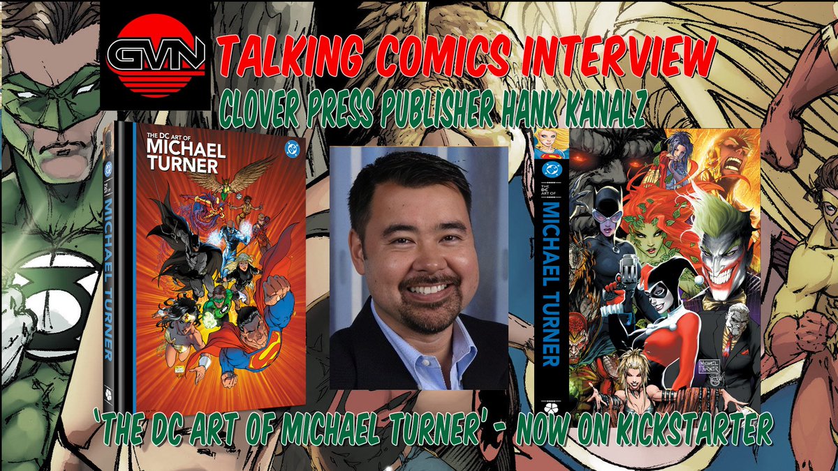 GeekVibesNation's tweet photo. GVN Talking Comics Interview: Clover Press Publisher Hank Kanalz on ‘The DC Art of Michael Turner’ 

Read more: https://t.co/RwLWCb4ugv https://t.co/s0NXy6PVBP