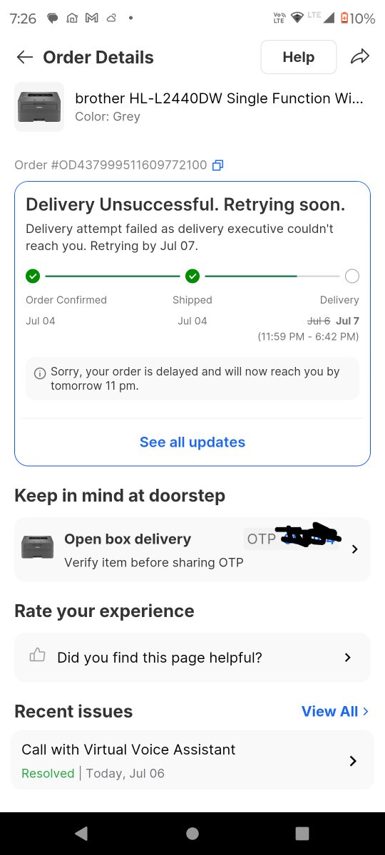 __anishk__'s tweet photo. Absolute logistical nightmare with @Flipkart and @flipkartsupport across two different cities. Patna delivery executives are repeatedly falsifying tracking updates as "Customer Unavailable" to avoid business-hour deliveries, and Bhubaneswar hub routing is sending packages bckward https://t.co/FhdyHSDKw6