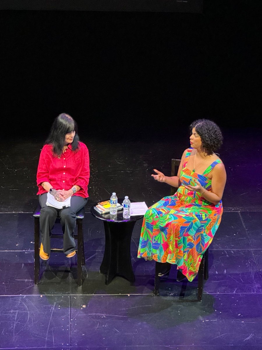 SatyaForMadison's tweet photo. "The trees are hungry for us to remember them"
It was such a pleasure to welcome Joy Harjo, former US Poet Laureate, to Madison, and to hear her read her work. Thanks to the Wisconsin Academy for bringing her here! https://t.co/SvFJcebyuK