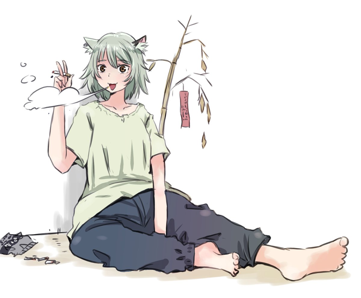 maruyo_'s tweet photo. 七夕🎋
 #ヤニねこ https://t.co/0ZLIZHRssE