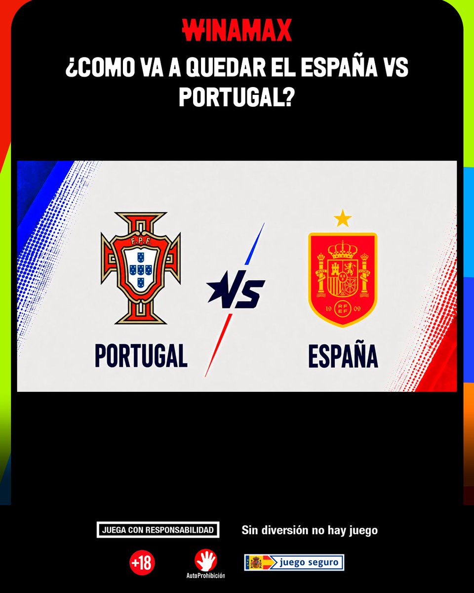 WinamaxDeportes's tweet photo. 🎁 ¡Regalamos 50 € en Freebets para uno de vosotros!

🗣️ Sigue a @WinamaxDeportes, dale RT y responde con tu usuario de Winamax y la pregunta:

✅ Sorteo después del partido España vs Portugal

🇪🇸 Solo usuarios ES.