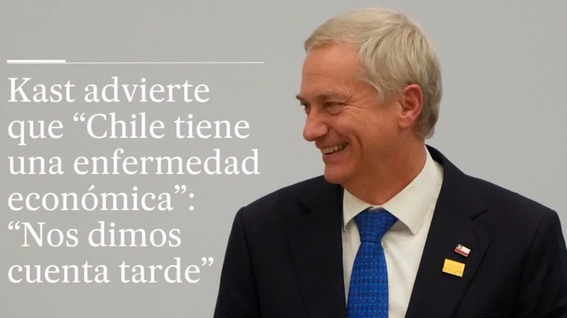 isidoraalcalde's tweet photo. En qué escenario La Moneda cree buena idea para atraer inversión extranjera insistir en que “Chile tiene una enfermedad económica”. Es una pésima idea por donde se le mire https://t.co/G64Mh5RW91