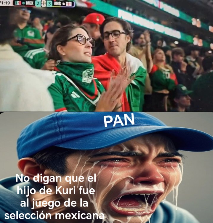 CarlRodSa's tweet photo. Otro mal día para ser panista en Querétaro

Los panistas que se rasgan las vestiduras cuando ven a un político de Morena en los juegos de la selección mexicana están muy callados después de ver al hijo de Mauricio Kuri junto a su esposa presenciando el juego en asientos carísimos https://t.co/3mZliFzrD6