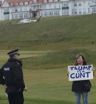 French___Tone's tweet photo. The people of Scotland are rarely wrong on such matters! 

@FIFAcom @FIFAWorldCup @realDonaldTrump @WhiteHouse https://t.co/SOnLJdsr4W
