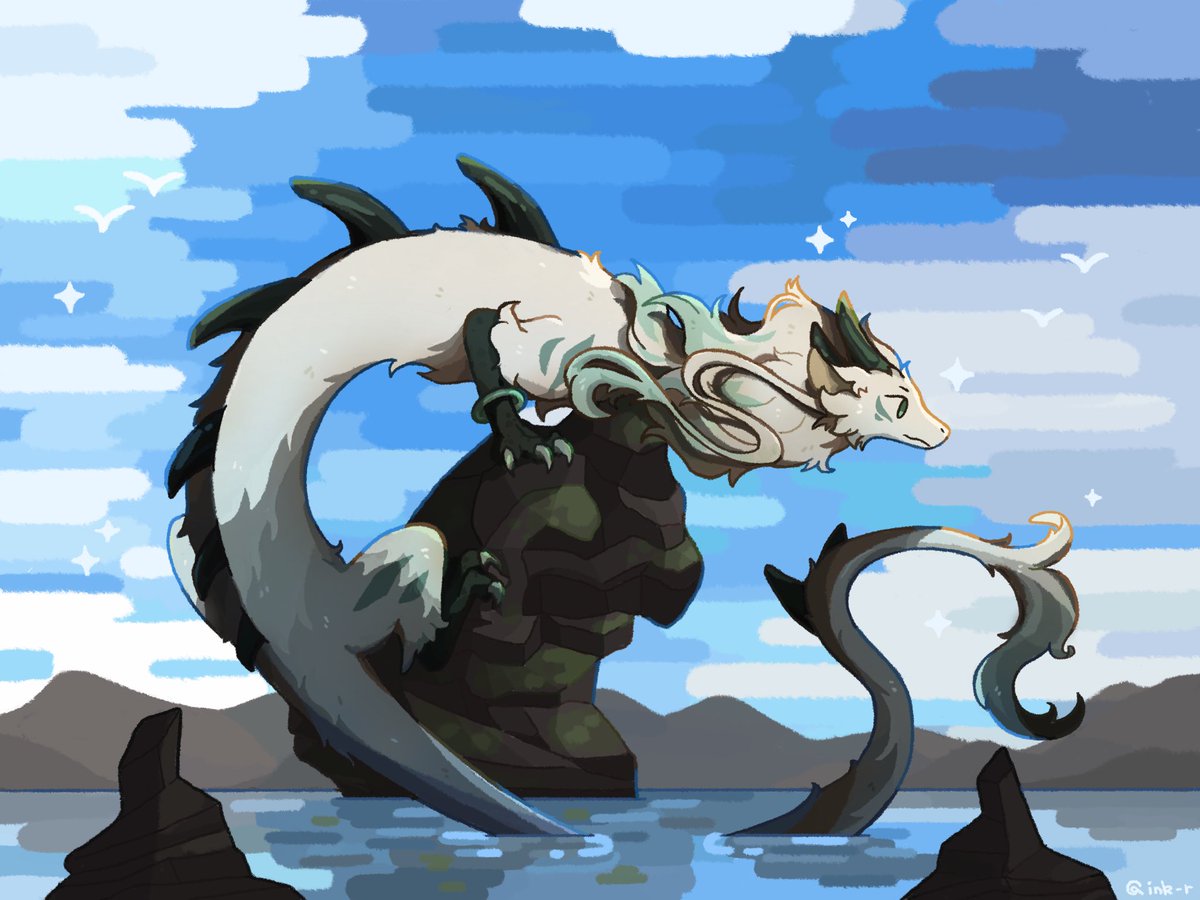 inkkk_r's tweet photo. #artfight #oc #artfight2026

@MokaRicetea 
thankyou for revenging me for 4(?) years in a row orz

finally attempted a proper scenic thing lmao i havent done backgrounds in forever

 https://t.co/loulGCh5cT https://t.co/pAKs0B5OBA