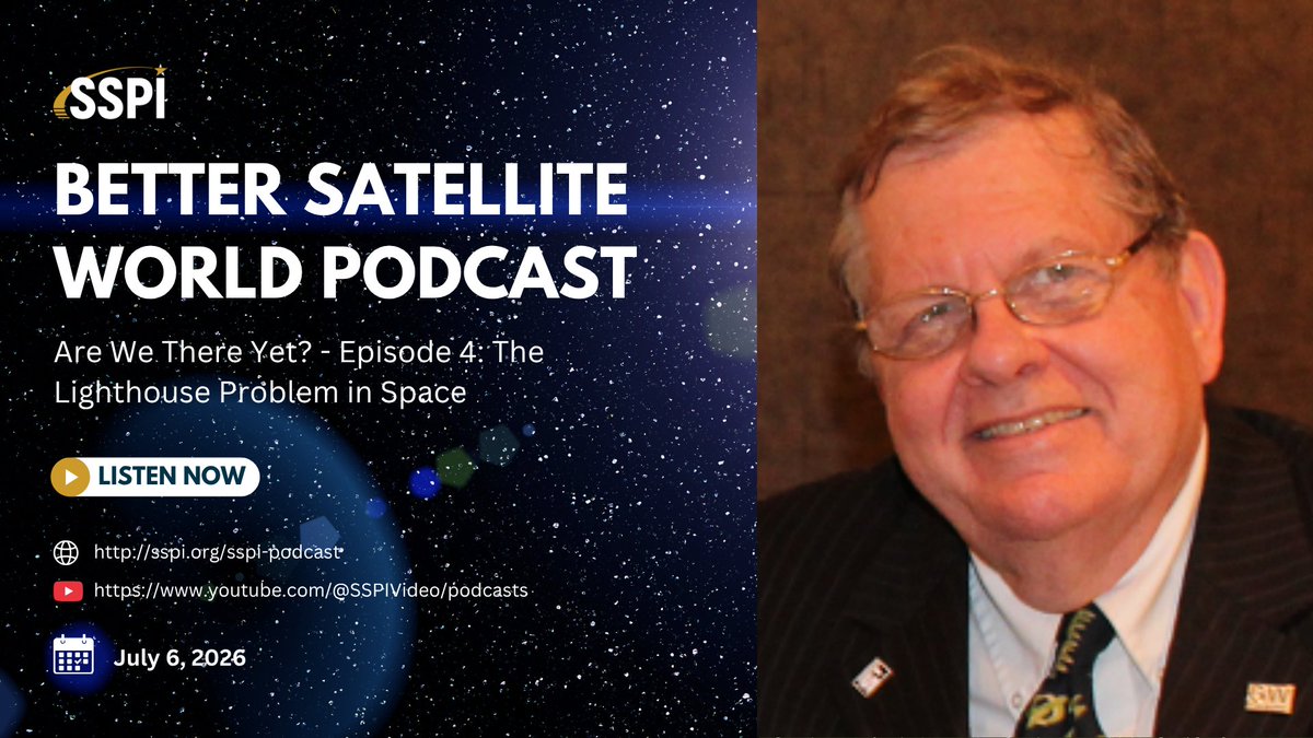 sspi's tweet photo. Everyone wants safer orbits.

Fewer collisions. Cleaner deorbits. Better traffic management. Active debris removal. More resilient satellites. Less risk for everyone operating in space.

🎧 Listen now: https://t.co/CED0X8uYrM

#SpaceSafetyEconomy #SpaceSafety #OrbitalDebris https://t.co/fHjEWudXLh