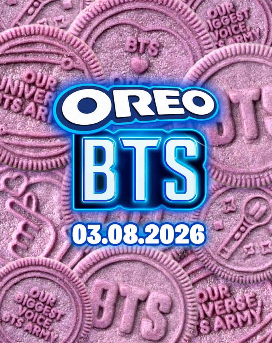 bluegreyarmy's tweet photo. [ 🍪 ]

Oficialmente o OREO do #BTS chega ao Brasil dia 03 de agosto! 

BTS X OREO
#OREOBTS
#BTSxOreo https://t.co/8VjPupPIxi