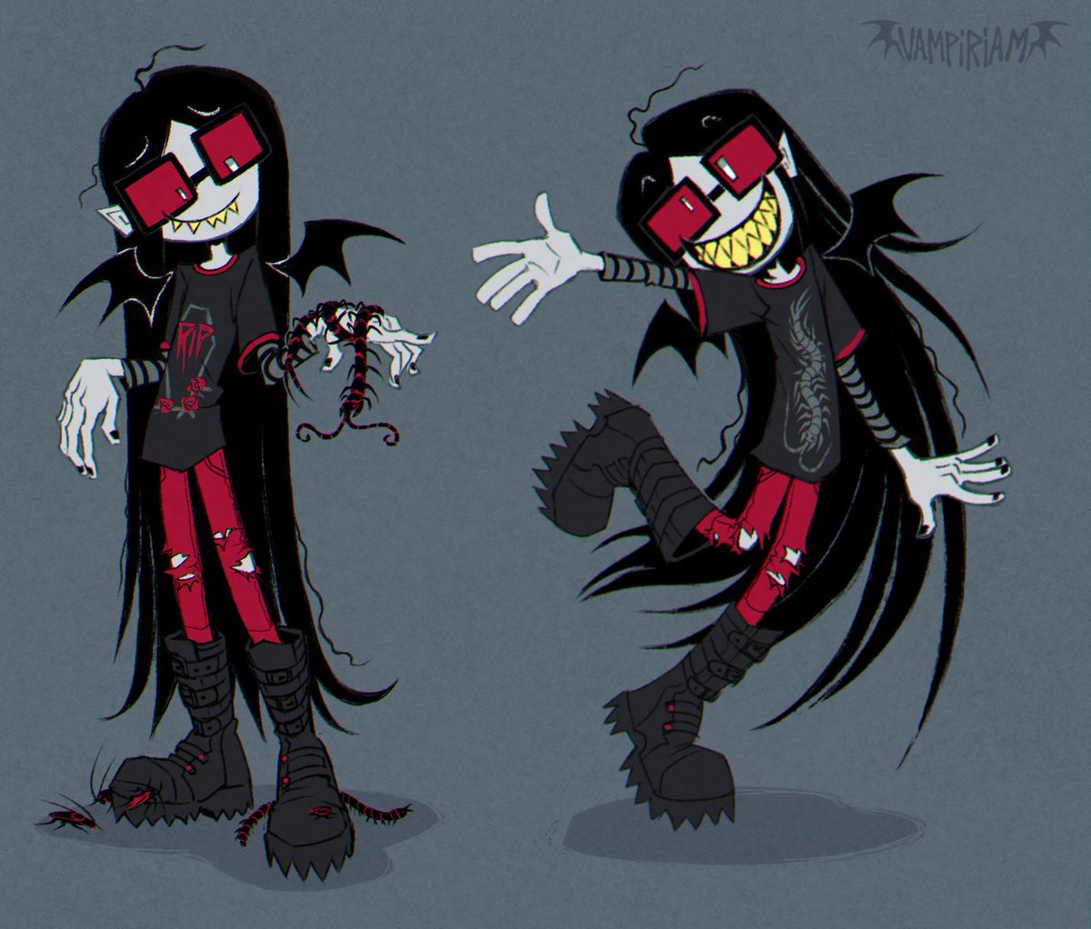 _VAMPIRIAM's tweet photo. Things that bite :3 https://t.co/uTltzLPkxV