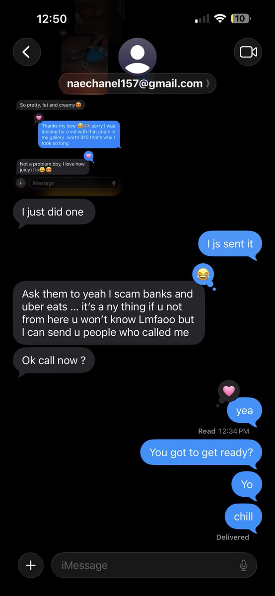 cashmoney102345's tweet photo. @naetsunami is a scammer don’t trust her ah she send verification videos and will still scam you #buyingcontent #sellingcontent https://t.co/ENpxVyXE5j