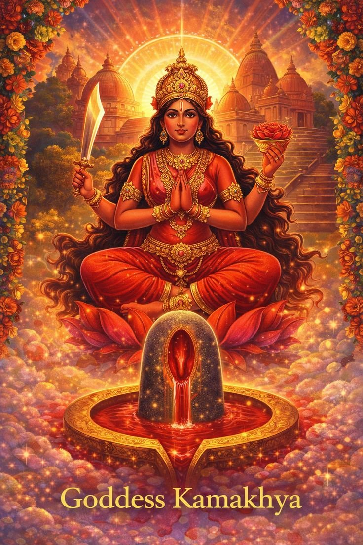 charamshukh's tweet photo. जय कामाख्या माता की।

सर्व मंगल मांगल्ये शिवे सर्वार्थ साधिके
शरण्ये त्र्यम्बके गौरी नारायणी नमोस्तुते। https://t.co/iVa8bBYzRI