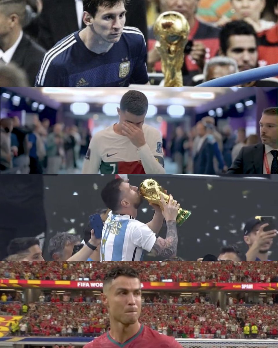 lisbett_fcb's tweet photo. Se burlaron de nosotros muchas veces ahora nos toca a nosotros burlarnos para siempre, la vida puso a cada uno es su sitio, GOAT solo hay uno y es Messi https://t.co/3rNwU8kC4U