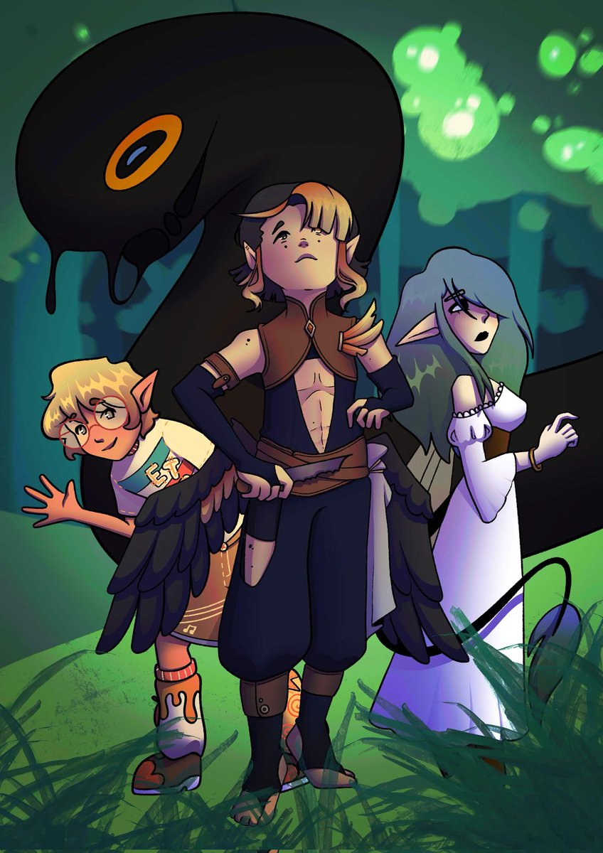 MissMiritamoku's tweet photo. [Artfight 2026]
⚔️ 1st attack on Artfight !

❤️ Krauklis belongs to : @_Nymaru_ 
❤️ Surya belongs to : @/Skydaydreamer
❤️ Akari belongs to : @KuroTheBlobfish

#artfight #artfightmystery #artfight2026 #af2026 #teammystery https://t.co/9CXc1kptf4