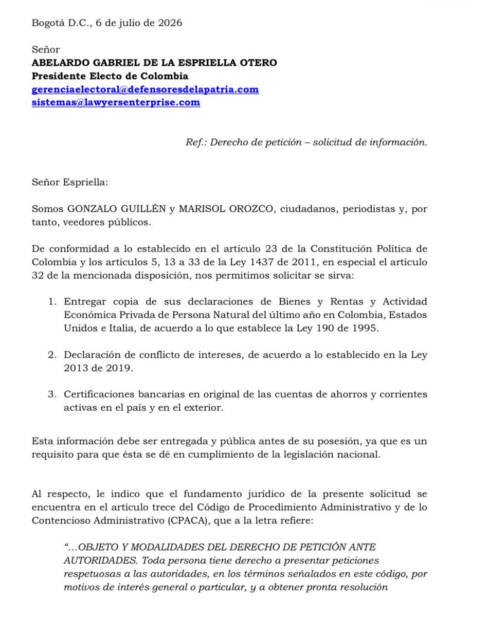 Gonzalo Guillén tweet media
