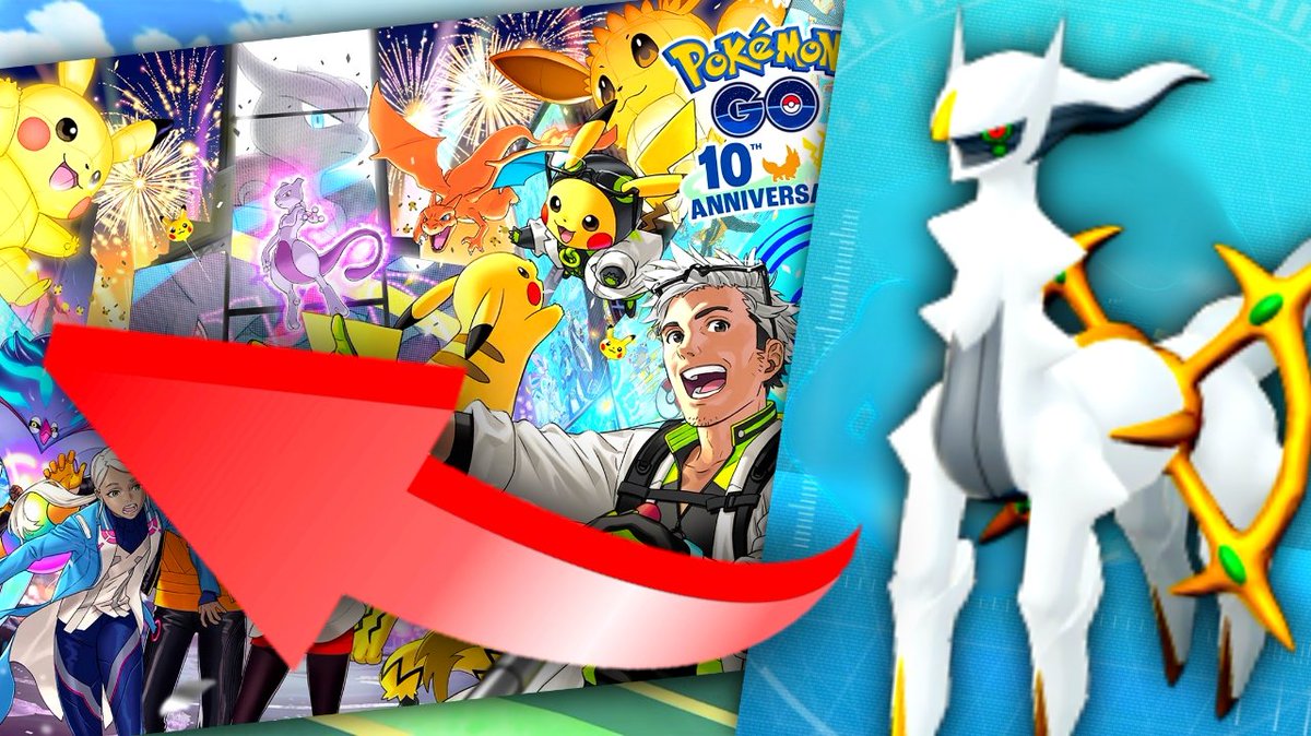 pokeAK101's tweet photo. 🌅Arceus was just teased in 10th anniversary poster
🚨Ultra unlock bonuses
📰#PokemonGO #Niantic #Pokemon #Scopely news
▶️https://t.co/WC9UorQ6dh https://t.co/lzBseXy0lM