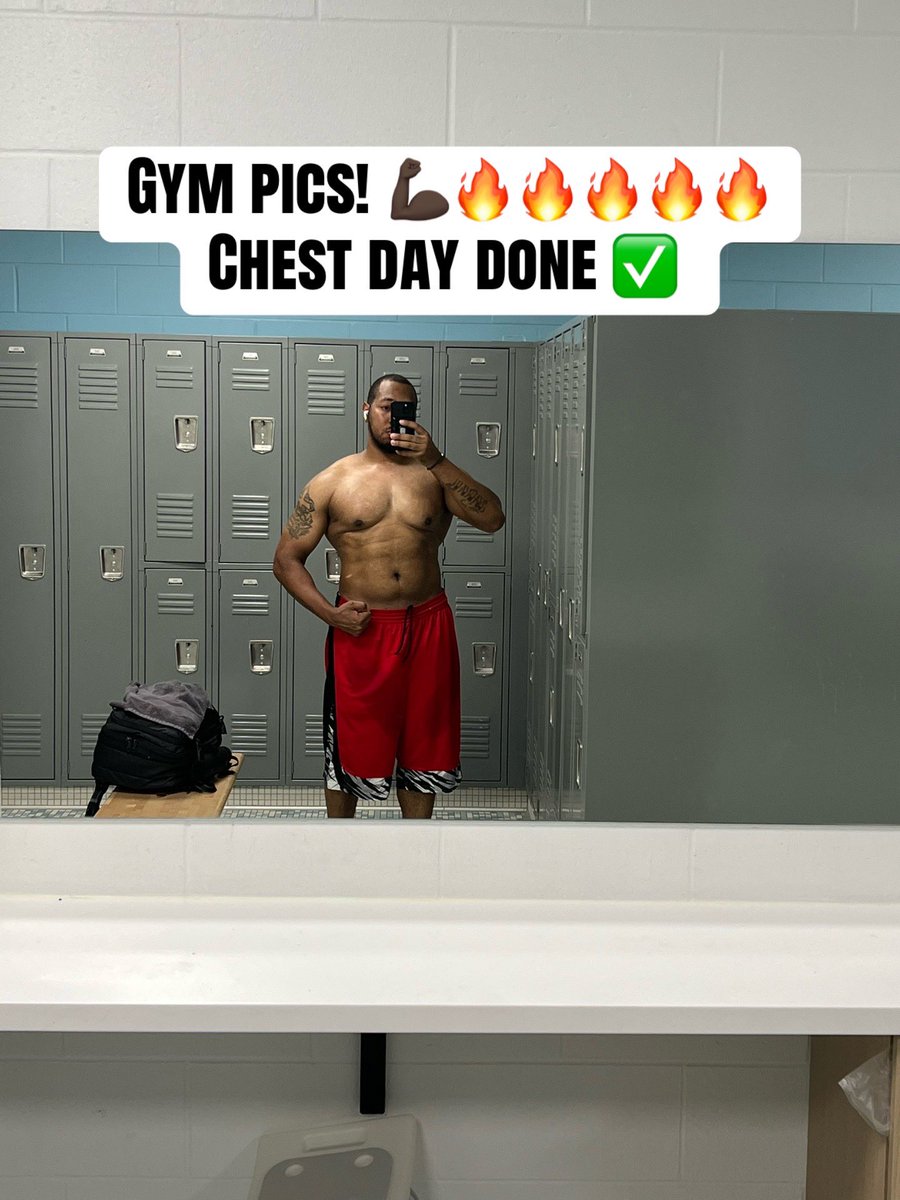 SmarttGuy92's tweet photo. Gym pics! ๐ช๐ฟ๐ฅ๐ฅ๐ฅ๐ฅ๐ฅ
Chest day done โ
ย
#gym
#gymprogress
#gymmotivation
#foryoupage
#fyp
#smarttguy https://t.co/XS2YQDsiE7