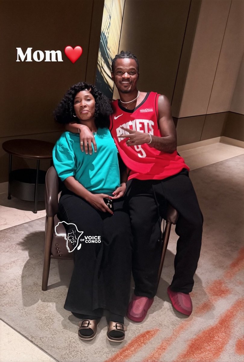 VoiceOfCongo's tweet photo. 📸 CIPENGA &amp; SA MÈRE 🥰❤️ https://t.co/npvS1sq2gR