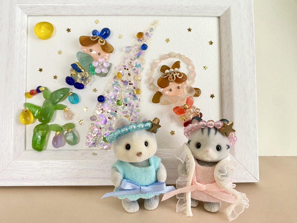 merokobeam's tweet photo. 七夕🎋🌟

#シルバニア　#SylvanianFamilies https://t.co/WxAISmTUqZ