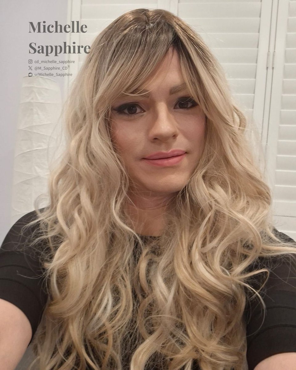 M_Sapphire_CD's tweet photo. Blonde again. And honestly? I would.
Copper has been sitting in the drawer giving me looks though. Think it's time to bring her back out and settle this properly.
What do you think?
#crossdressing #femme #genderfluid #queerlife #cdcommunity https://t.co/qBP4g9G97Q