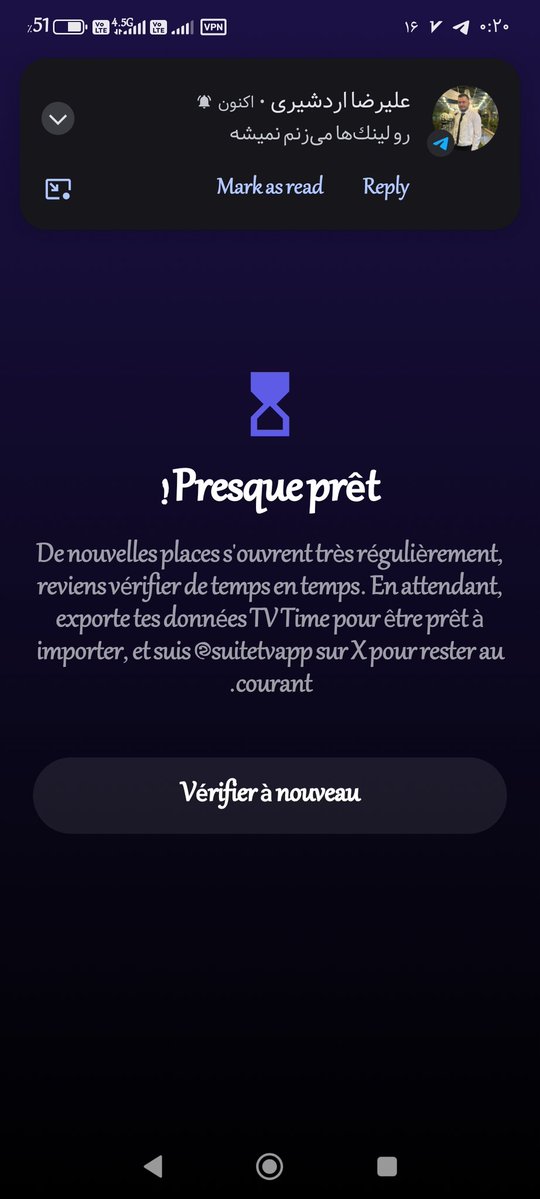ehsan4661's tweet photo. @suitetvapp What's the problem??? https://t.co/dwQ8xUyBnC