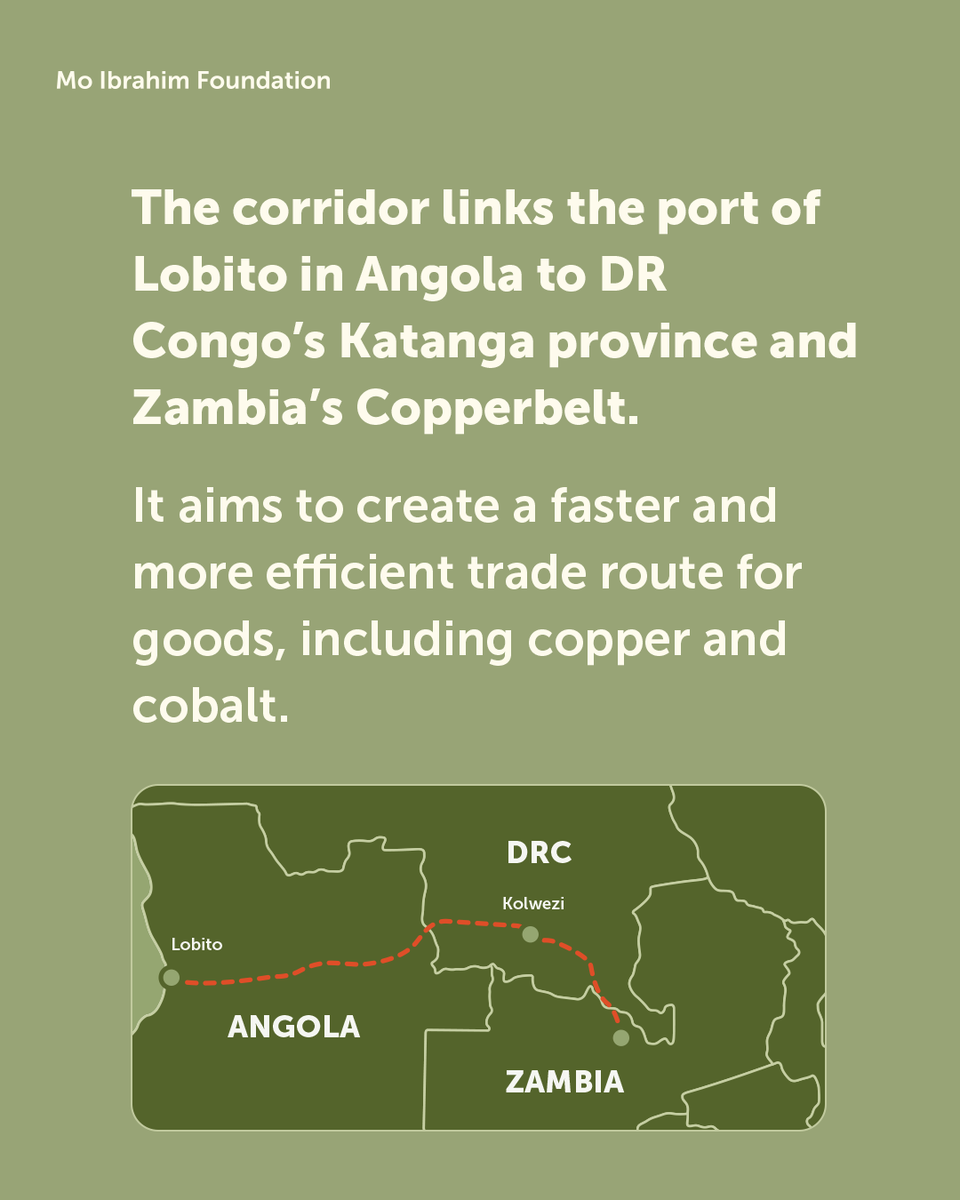 Mo_IbrahimFdn's tweet photo. 🚆 What is the Lobito Corridor?

📘 Learn more in our report: https://t.co/aRkC76bkg1

#Africa #Mobility #Infrastructure https://t.co/xssQpZPWB2